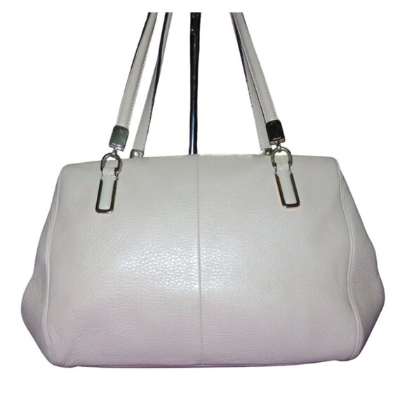 COACH 2013 Madison Madeline East West Crossbody Pale Blush Pink Leather Satchel - Picture 3 of 13